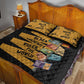 African Creativity Quilt Bed Set Black Creativity Rules The World