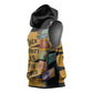 African Creativity Sleeveless Hoodie Black Creativity Rules The World - African Pride