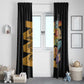 African Creativity Window Curtain Black Creativity Rules The World