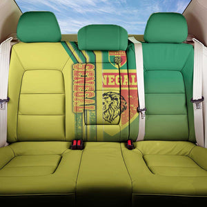 Senegal Soccer Back Car Seat Cover Lions of Teranga Football - Road To Champion