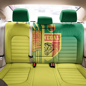 Senegal Soccer Back Car Seat Cover Lions of Teranga Football - Road To Champion
