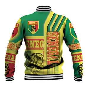 Senegal Soccer Baseball Jacket Lions of Teranga Football - Road To Champion