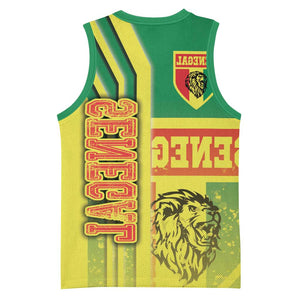Senegal Soccer Basketball Jersey Lions of Teranga Football - Road To Champion - African Pride