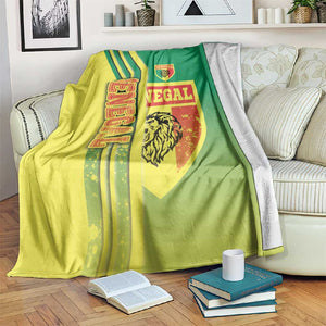 Senegal Soccer Blanket Lions of Teranga Football - Road To Champion
