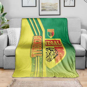 Senegal Soccer Blanket Lions of Teranga Football - Road To Champion