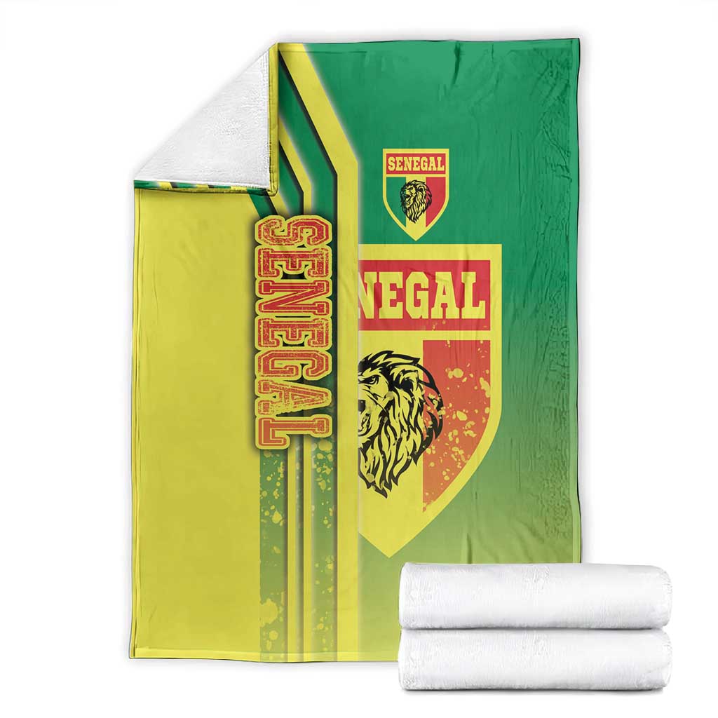 Senegal Soccer Blanket Lions of Teranga Football - Road To Champion