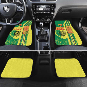 Senegal Soccer Car Mats Lions of Teranga Football - Road To Champion