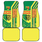 Senegal Soccer Car Mats Lions of Teranga Football - Road To Champion