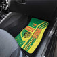 Senegal Soccer Car Mats Lions of Teranga Football - Road To Champion