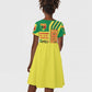 Senegal Soccer Kid Short Sleeve Dress Lions of Teranga Football - Road To Champion