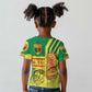 Senegal Soccer Kid T shirt Lions of Teranga Football - Road To Champion