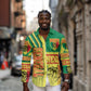 Senegal Soccer Long Sleeve Button Shirt Lions of Teranga Football - Road To Champion