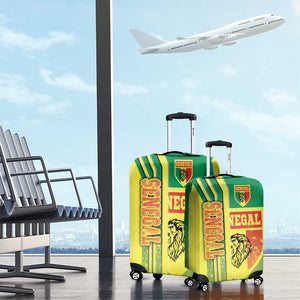 Senegal Soccer Luggage Cover Lions of Teranga Football - Road To Champion