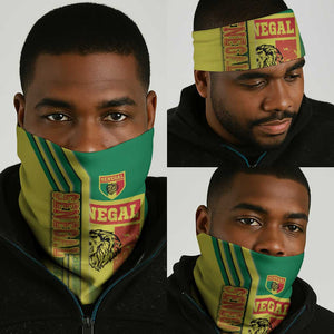 Senegal Soccer Neck Gaiter Lions of Teranga Football - Road To Champion - African Pride