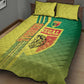 Senegal Soccer Quilt Bed Set Lions of Teranga Football - Road To Champion