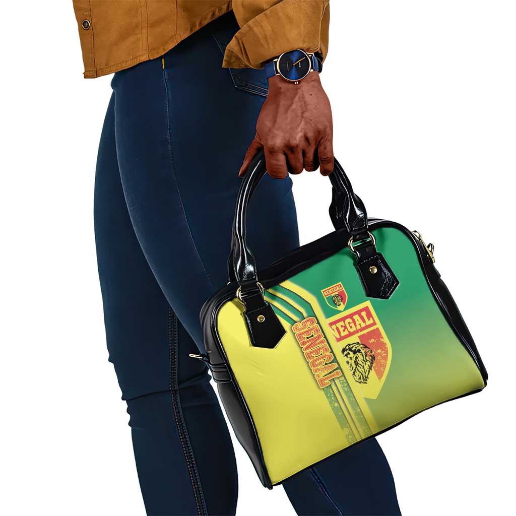 Senegal Soccer Shoulder Handbag Lions of Teranga Football - Road To Champion