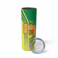 Senegal Soccer Skinny Tumbler Lions of Teranga Football - Road To Champion