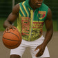 Senegal Soccer Sleeveless Zip Hoodie Lions of Teranga Football - Road To Champion - African Pride