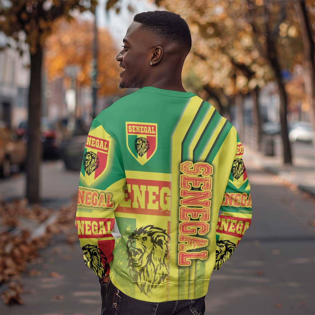 Senegal Soccer Sweatshirt Lions of Teranga Football - Road To Champion