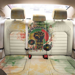 They Want Our Rhythm Not Our Blues Back Car Seat Cover Afro Pride Music