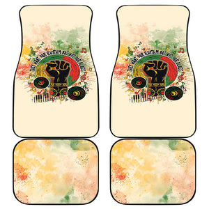 They Want Our Rhythm Not Our Blues Car Mats Afro Pride Music