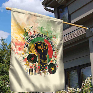 They Want Our Rhythm Not Our Blues Garden Flag Afro Pride Music