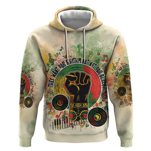 They Want Our Rhythm Not Our Blues Hoodie Afro Pride Music