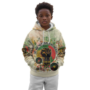 They Want Our Rhythm Not Our Blues Kid Hoodie Afro Pride Music