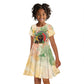 They Want Our Rhythm Not Our Blues Kid Short Sleeve Dress Afro Pride Music