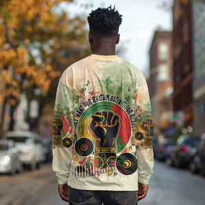 They Want Our Rhythm Not Our Blues Long Sleeve Shirt Afro Pride Music