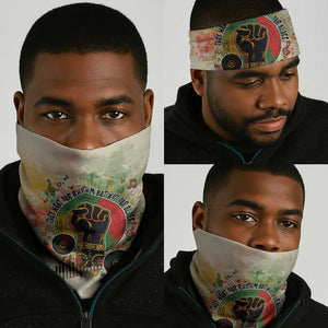 They Want Our Rhythm Not Our Blues Neck Gaiter Afro Pride Music DT03