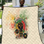 They Want Our Rhythm Not Our Blues Quilt Afro Pride Music