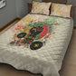 They Want Our Rhythm Not Our Blues Quilt Bed Set Afro Pride Music