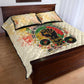They Want Our Rhythm Not Our Blues Quilt Bed Set Afro Pride Music