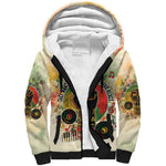 They Want Our Rhythm Not Our Blues Sherpa Hoodie Afro Pride Music