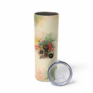 They Want Our Rhythm Not Our Blues Skinny Tumbler Afro Pride Music