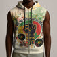 They Want Our Rhythm Not Our Blues Sleeveless Zip Hoodie Afro Pride Music - African Pride