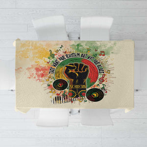 They Want Our Rhythm Not Our Blues Tablecloth Afro Pride Music