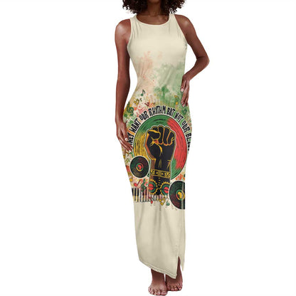 They Want Our Rhythm Not Our Blues Tank Maxi Dress Afro Pride Music