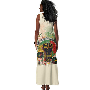They Want Our Rhythm Not Our Blues Tank Maxi Dress Afro Pride Music