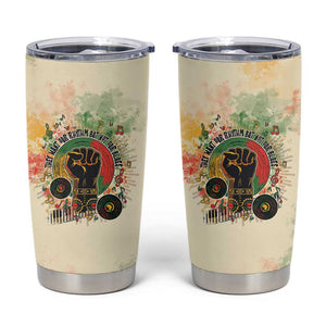 They Want Our Rhythm Not Our Blues Tumbler Cup Afro Pride Music
