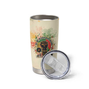 They Want Our Rhythm Not Our Blues Tumbler Cup Afro Pride Music