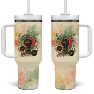 They Want Our Rhythm Not Our Blues Tumbler With Handle Afro Pride Music