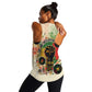 They Want Our Rhythm Not Our Blues Women Racerback Tank Afro Pride Music