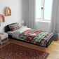 Black Santa Fist Christmas Africa Bedding Set All Power to the People