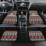 Black Santa Fist Christmas Africa Car Mats All Power to the People