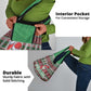 Black Santa Fist Christmas Africa Grocery Bag All Power to the People