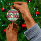 Black Santa Fist Christmas Africa Ceramic Ornament All Power to the People DT03