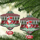 Black Santa Fist Christmas Africa Ceramic Ornament All Power to the People DT03