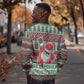 Black Santa Fist Christmas Africa Sweatshirt All Power to the People